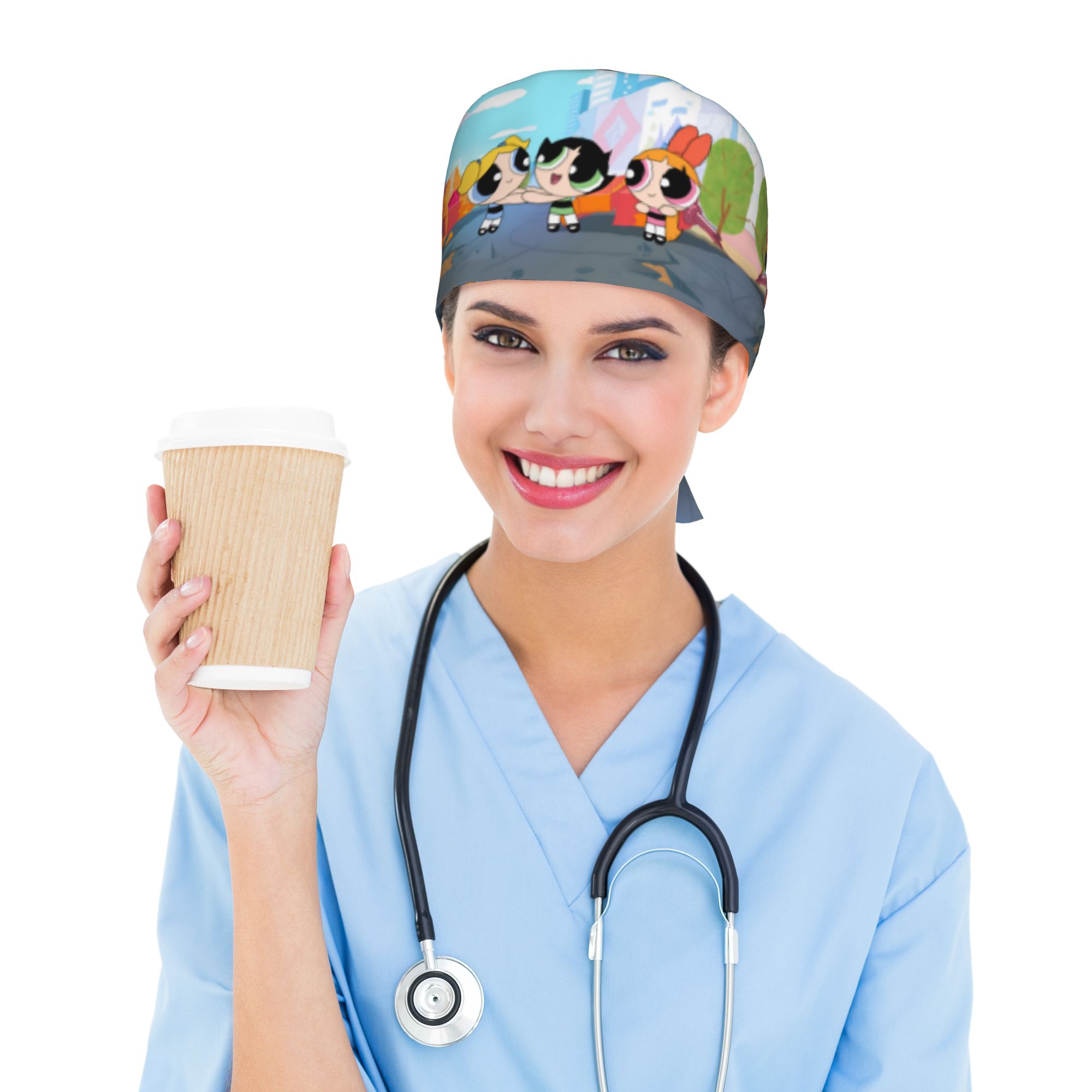 Hair Care Essential - Custom Poweres Anime Puffes Breathable Nursing