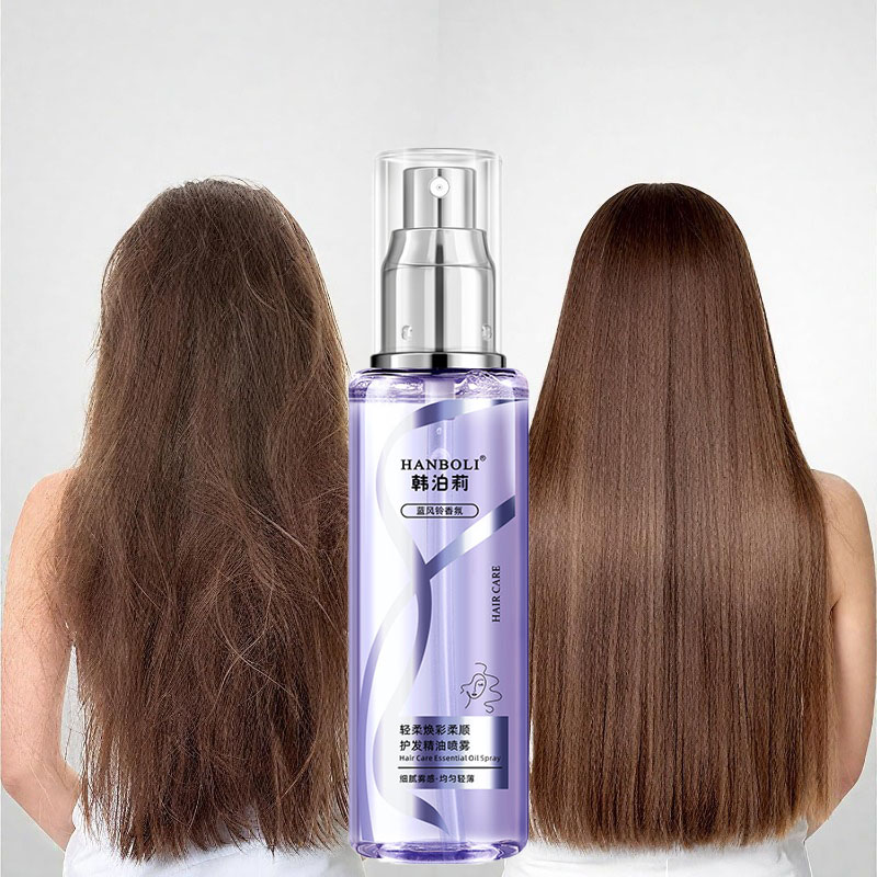 Hair Care For Wavy Hair - 100ml Hair Essential Oil Spray for