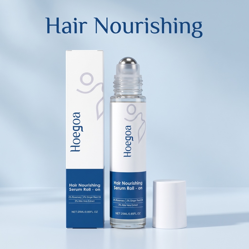 Hair Care Orange - Rosemary Ginger Roll-on Hair Serum Aloe
