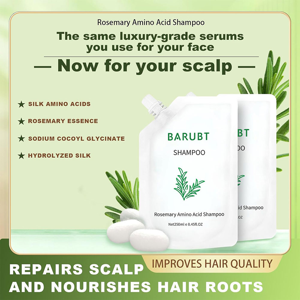 250ml Rosemary Shampoo,Rosemar - Biotin Shampoo Thickening ulasan dan harga