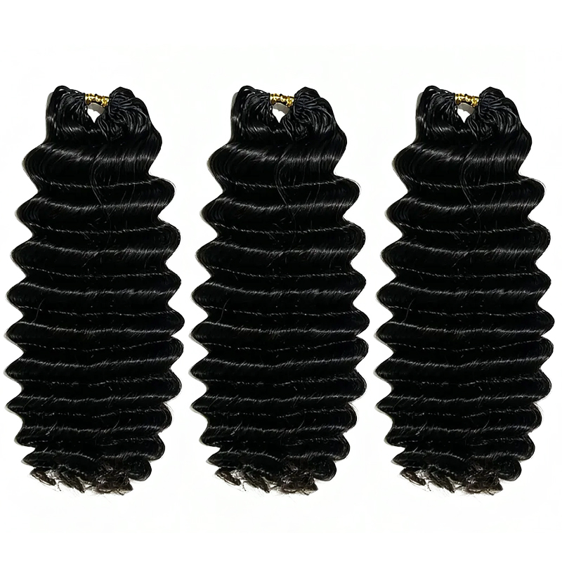 Deep Wave Feathered Crochet 10 - Hair Care For Wavy Hair ulasan dan harga