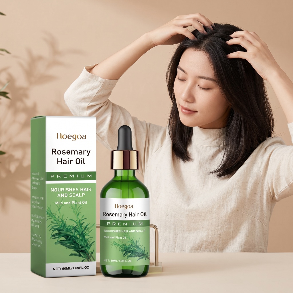 Rosemary Hair Oil Plant Nouris - Hair Care Orange ulasan dan harga