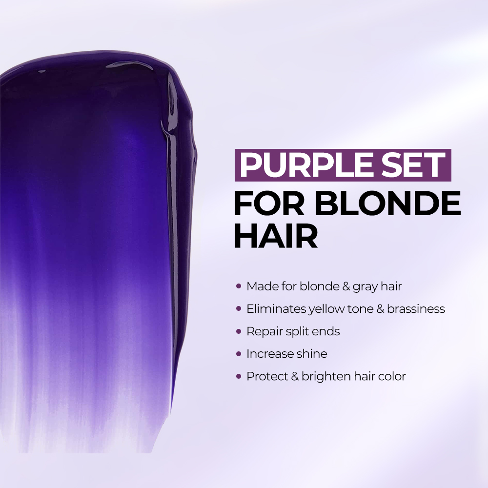 Karseell Purple Hair Mask Purp - Purple Toning Shampoo ulasan dan harga