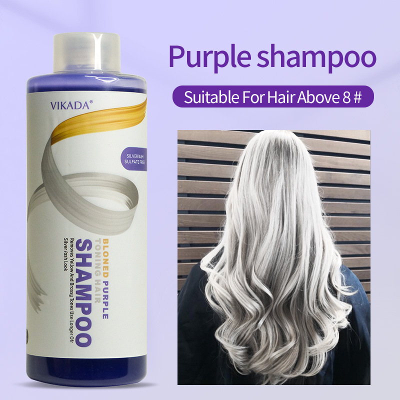 Vikada Blonde Purple Hair Sham - Purple Toning Shampoo ulasan dan harga