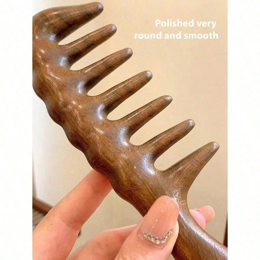 1‑Piece Natural Sandalwood Wid - Hair Care For Wavy Hair ulasan dan harga