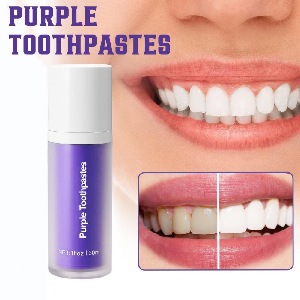 30ML Purple Blue Color Teeth W - Purple Toning Shampoo ulasan dan harga
