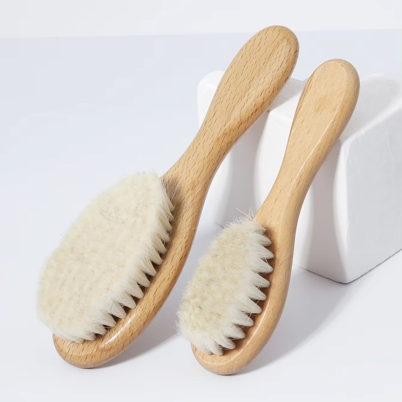 Wooden Ultra Soft Goat Hair Br - Hair Care Essential ulasan dan harga