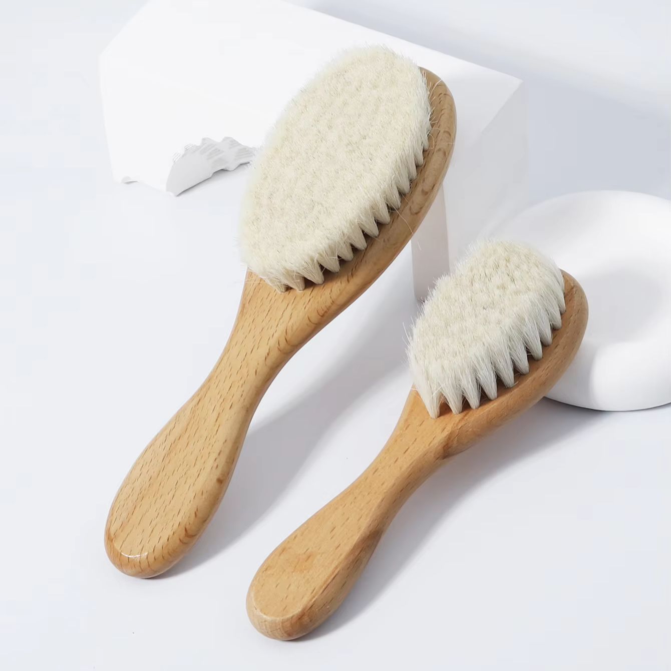 Wooden Ultra Soft Goat Hair Br - Hair Care Essential ulasan dan harga