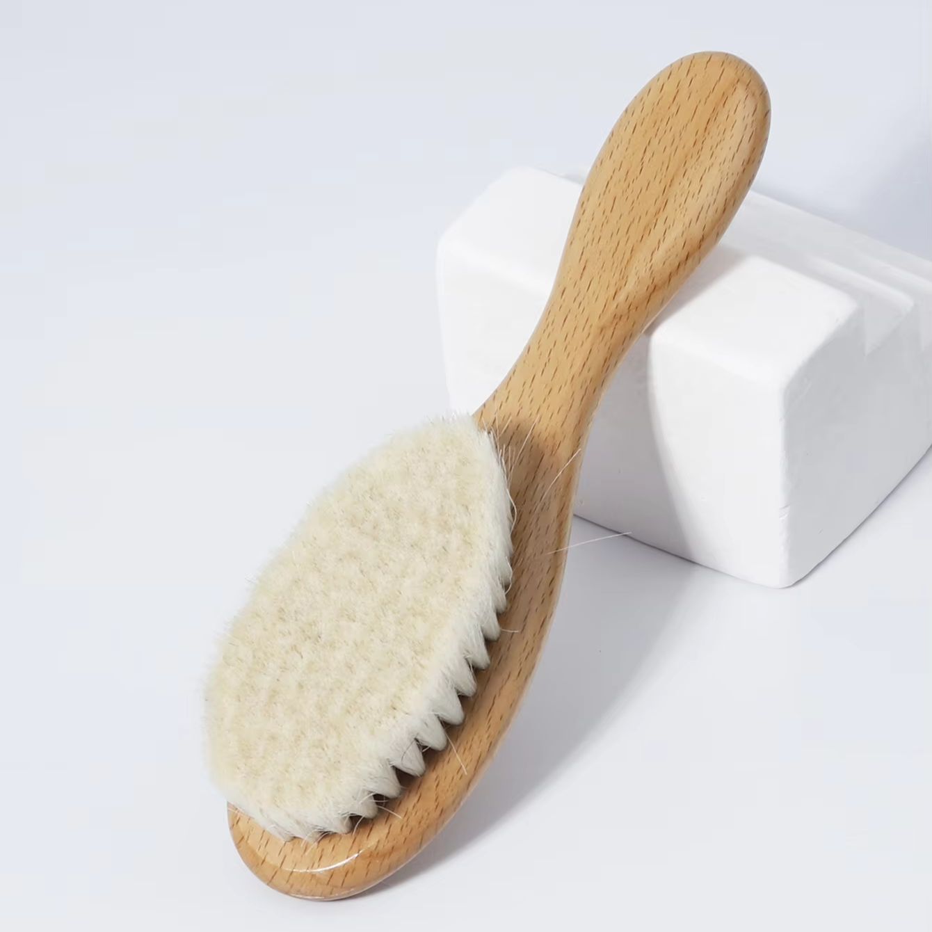 Wooden Ultra Soft Goat Hair Br - Hair Care Essential ulasan dan harga