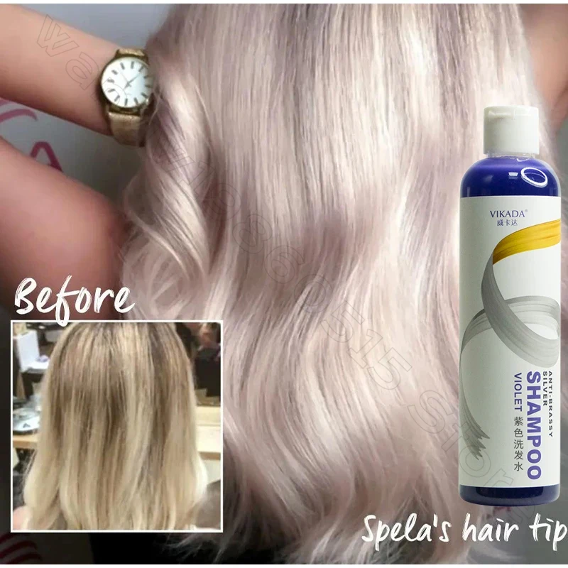 Purple Shampoo Blonde Platinum - Purple Toning Shampoo ulasan dan harga
