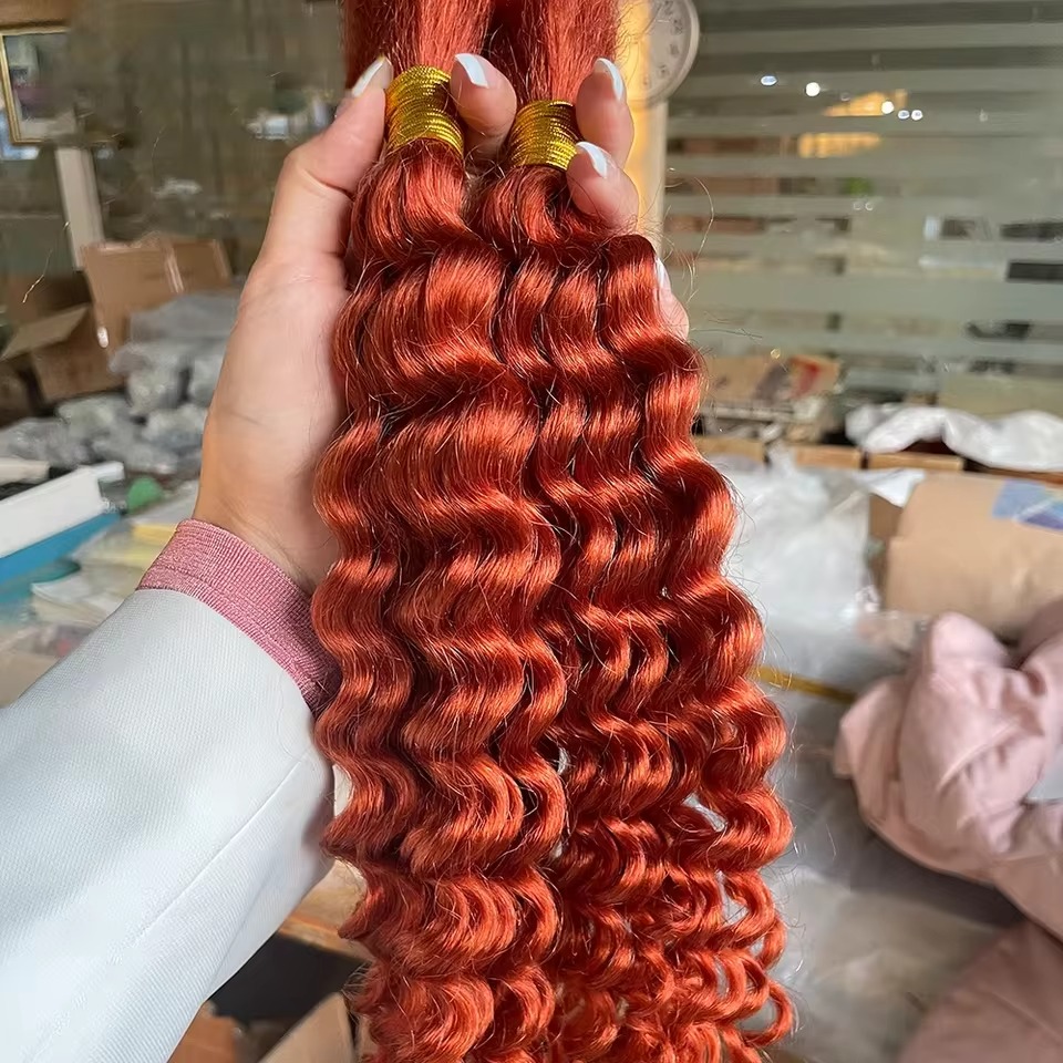 Boho Braids Human Hair 100g/PC - Hair Care Orange ulasan dan harga