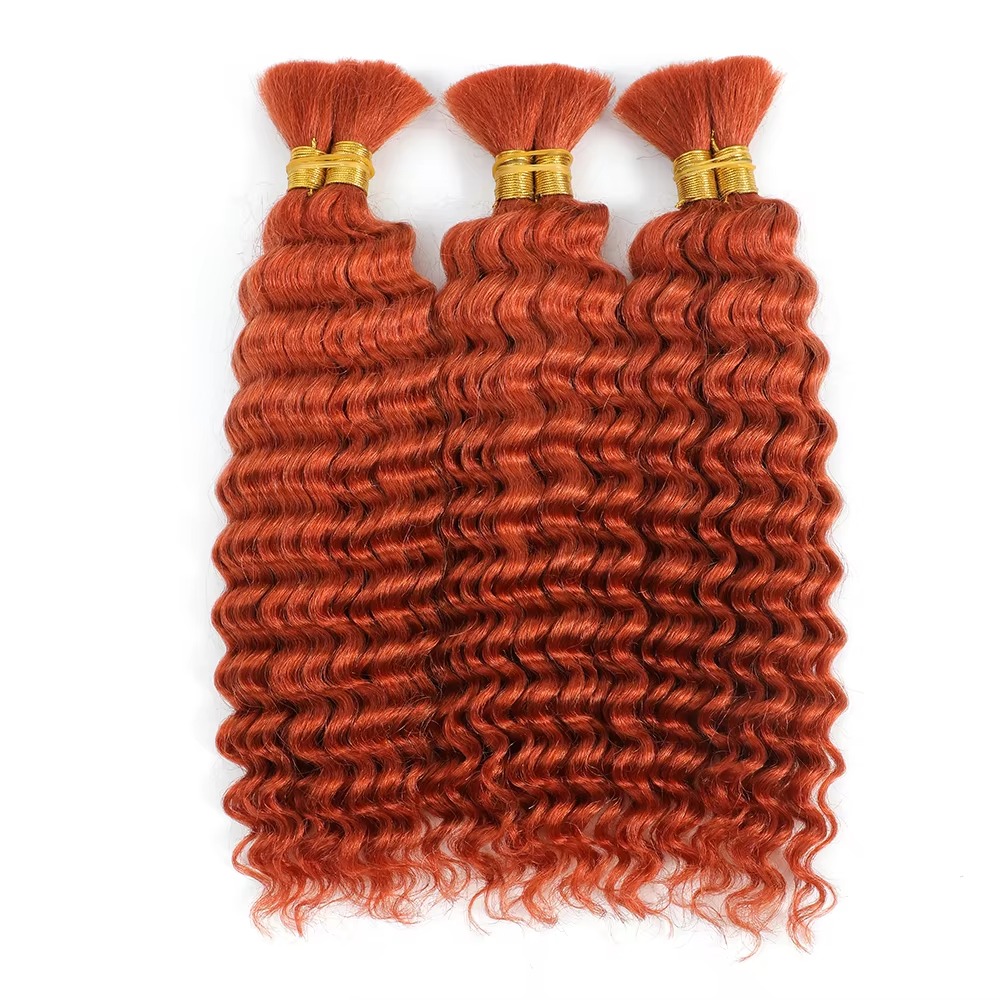 Boho Braids Human Hair 100g/PC - Hair Care Orange ulasan dan harga