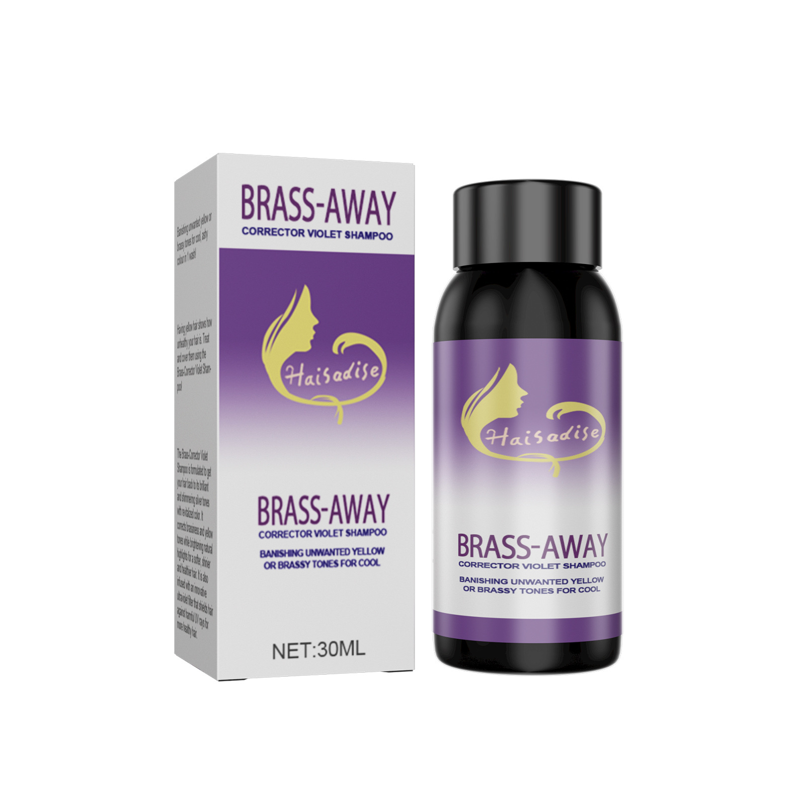 Gray Color Fixing Hair Dye Sha - Purple Toning Shampoo ulasan dan harga