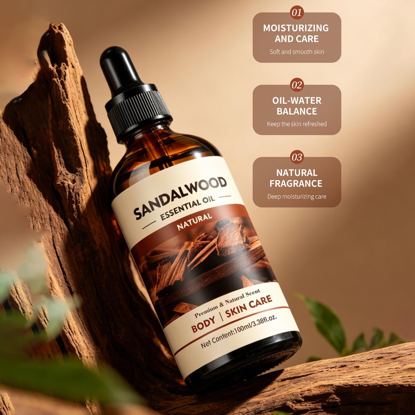 Sandalwood Fragrance Oil 100ml - Hair Care Essential ulasan dan harga