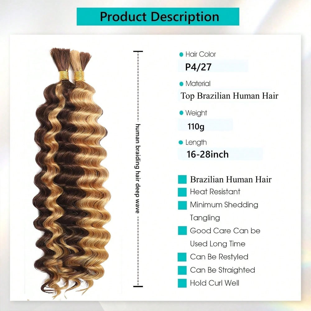 Human Braiding Hair 18 Inch 2  - Hair Care For Wavy Hair ulasan dan harga