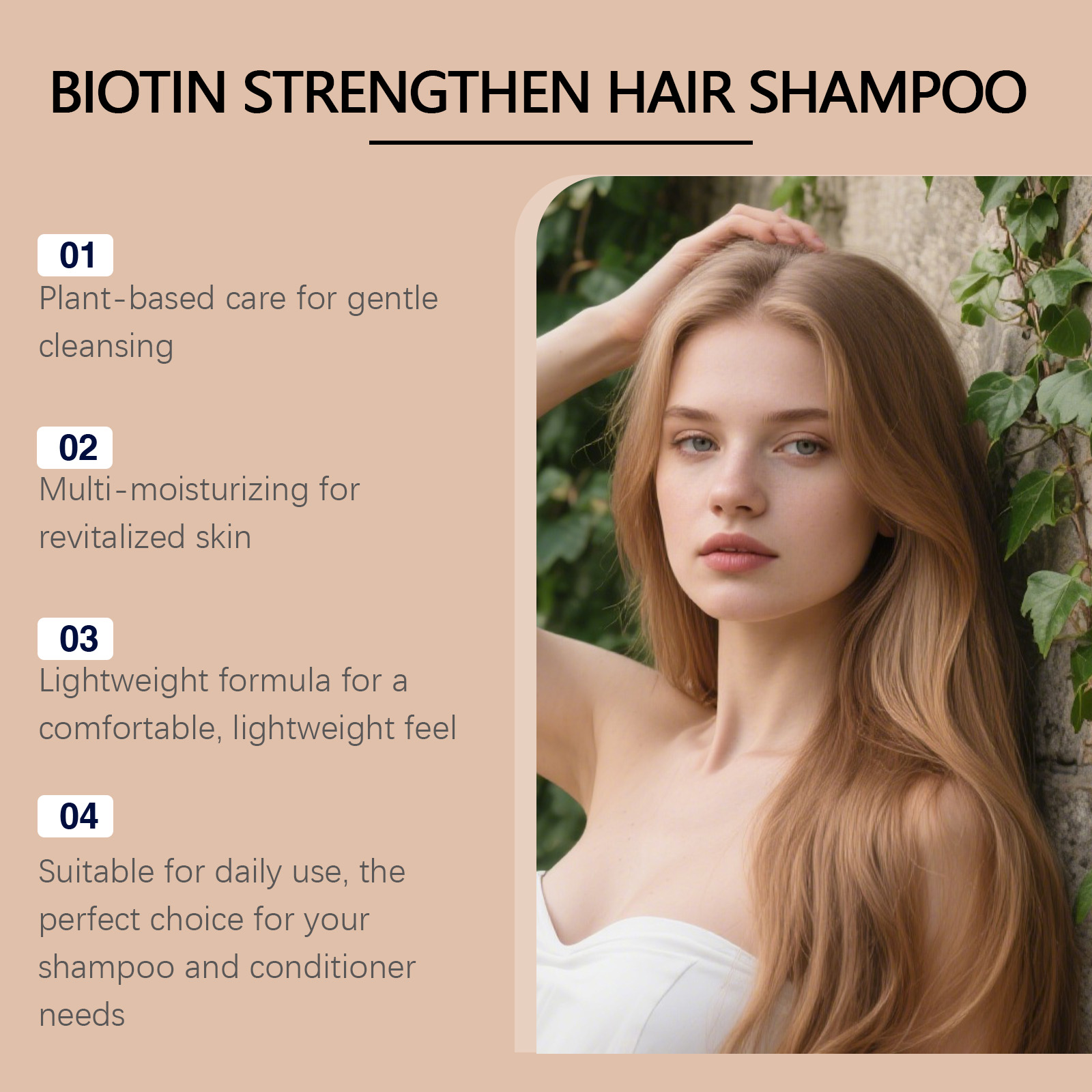 Biotin Strengthen Hair Growth  - Biotin Shampoo Thickening ulasan dan harga