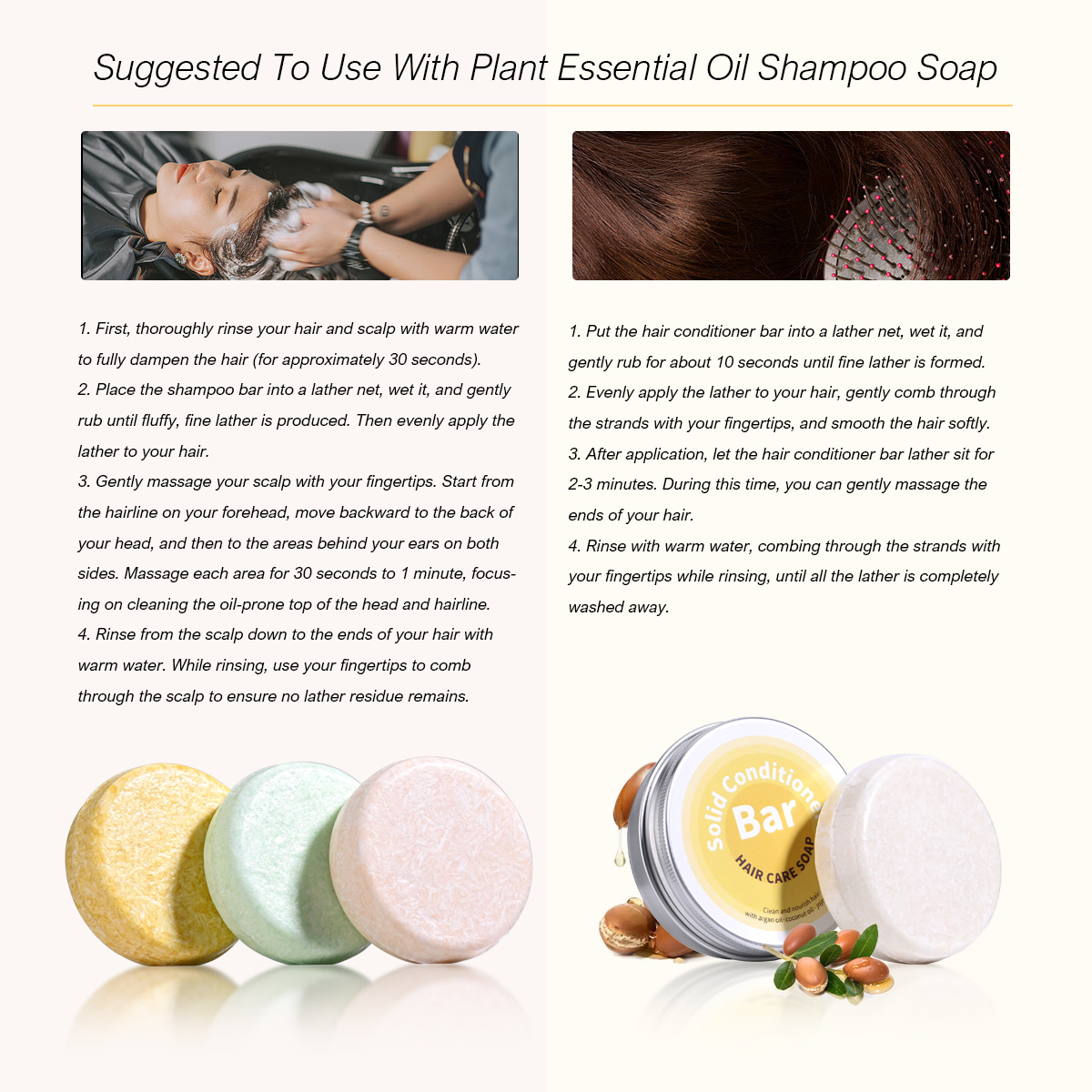 Plant Essential Oil Hair Condi - Hair Care Essential ulasan dan harga