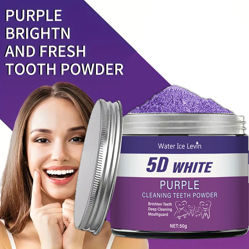 Purple Teeth Whitening Powder, - Purple Toning Shampoo ulasan dan harga