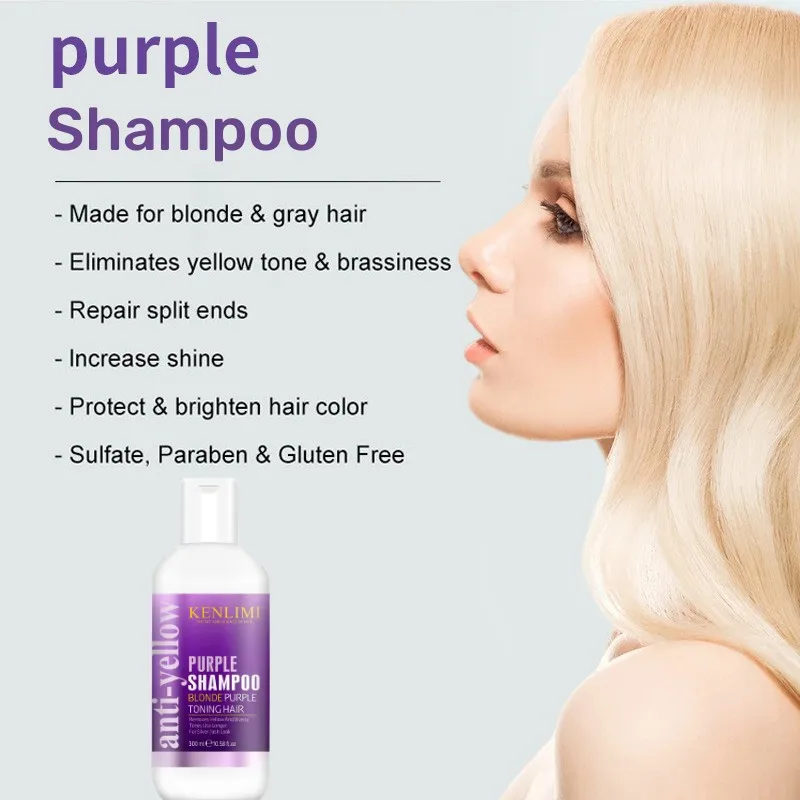 Purple Shampoo Blonde Platinum - Purple Toning Shampoo ulasan dan harga